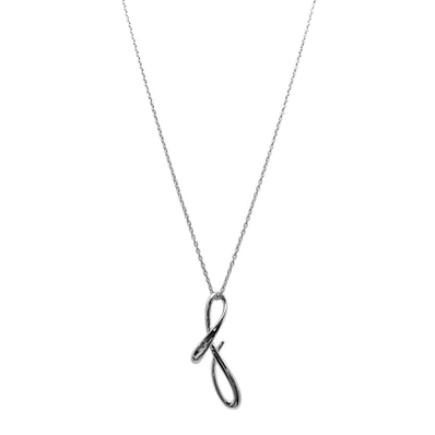 TIFFANY&Co. ティファニー レター F イニシャル ネックレス
ペンダント エルサペレッティ SV925 シルバー ユニセックス
【中古】