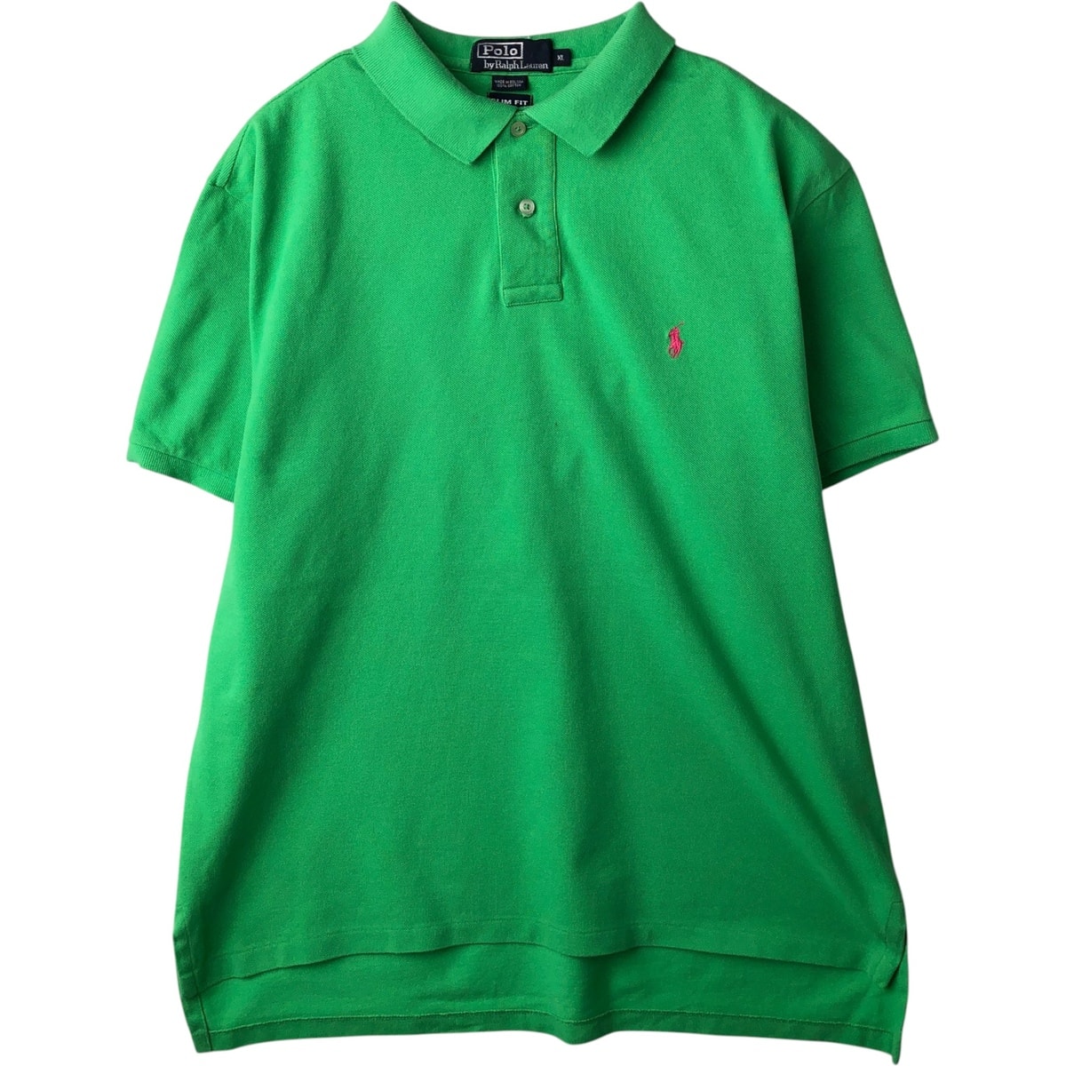 古着 ラルフローレン Ralph Lauren POLO by Ralph Lauren SLIM FIT 半袖 ポロシャツ メンズXL相当/eaa635284
