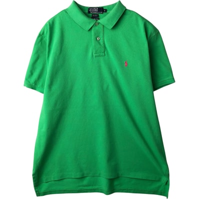 古着 ラルフローレン Ralph Lauren POLO by Ralph Lauren SLIM FIT 半袖 ポロシャツ メンズXL相当/eaa635284