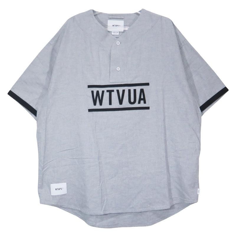 Wtaps League / SS / Cotton. Twill. Wtvua "Gray"