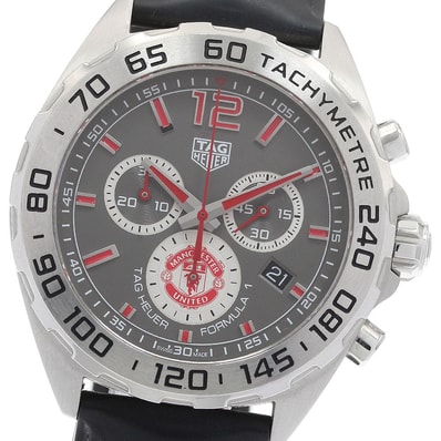 タグホイヤー フォーミュラ1 マンチェスターユナイテッド メンズ 【中古】