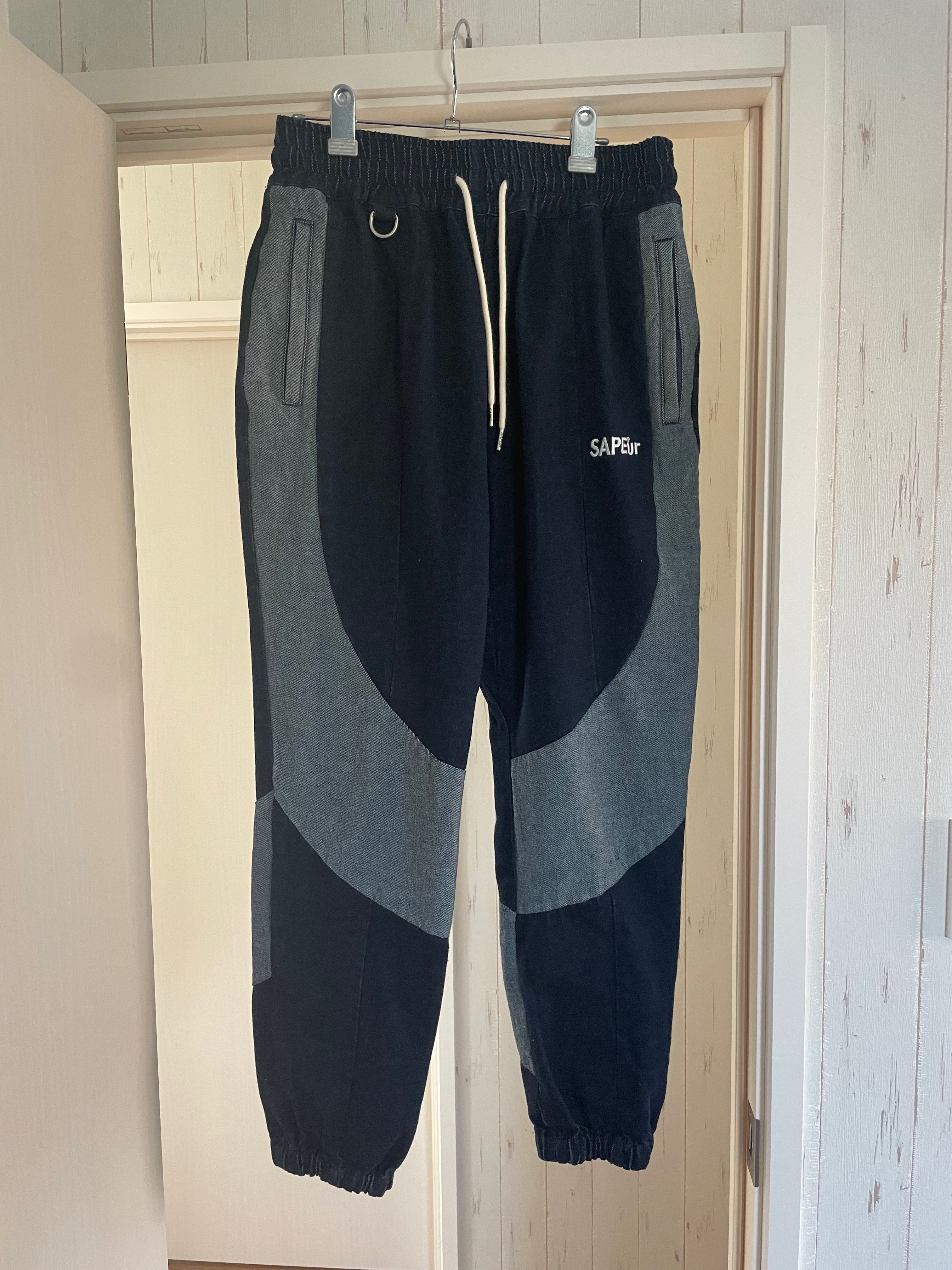 SAPEur DENIM TRACK PANTS "Indigo"