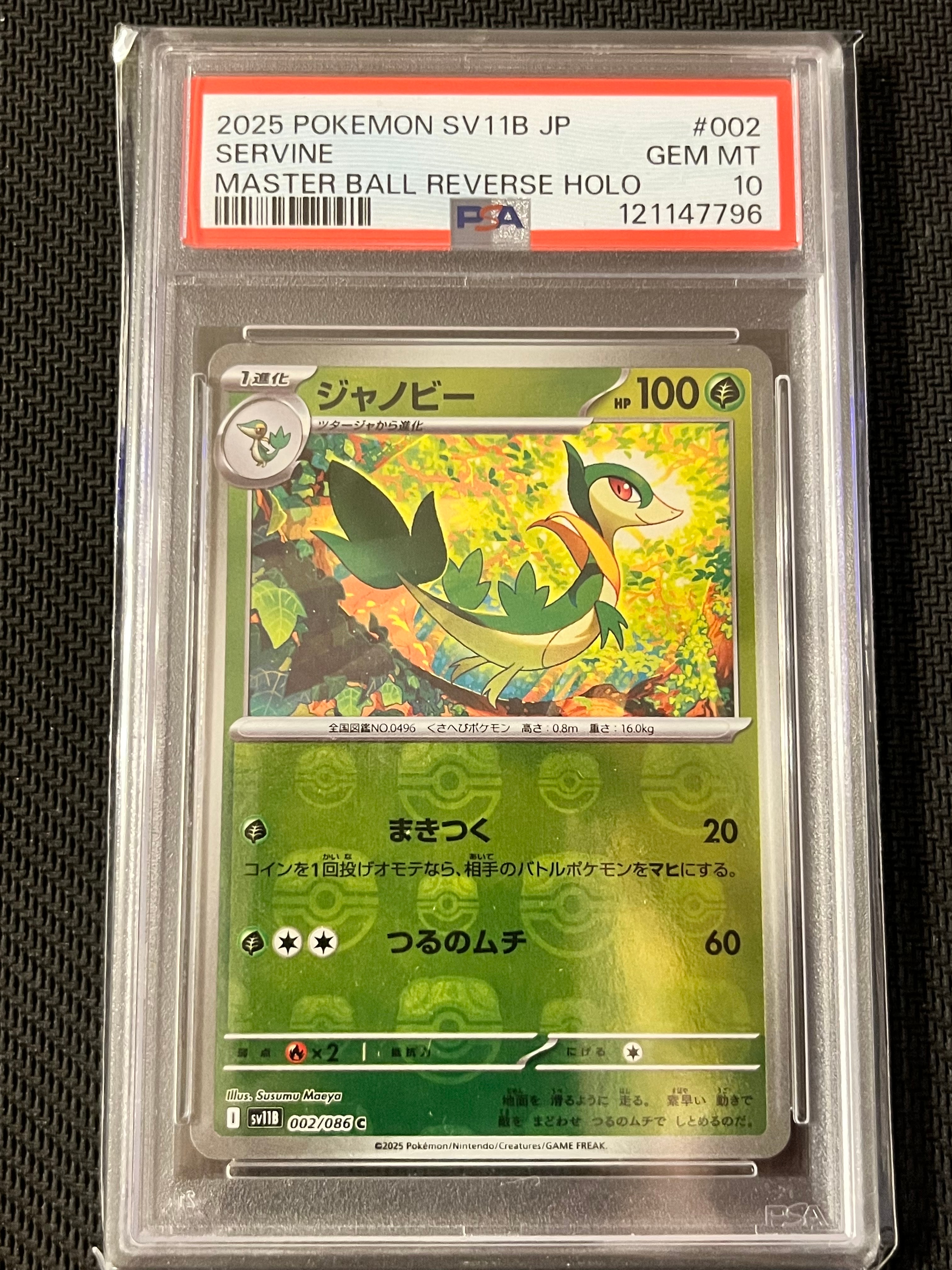 ジャノビー C :マスターボールミラー [SV11B 002/086](拡張パック「ブラックボルト」)