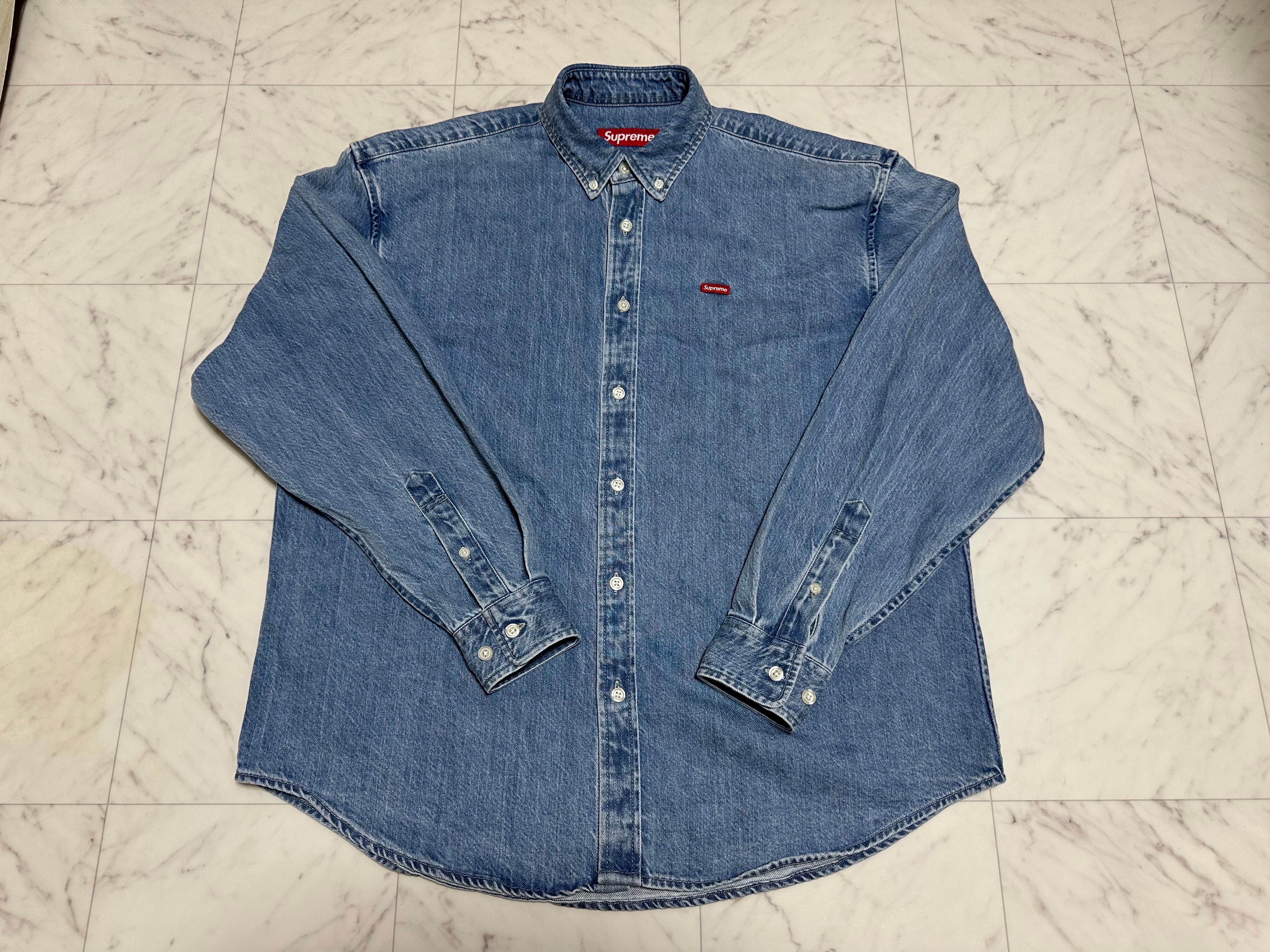 Supreme Small Box Denim Shirt 
