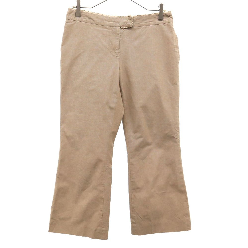 PS Paul Smith Woman ポールスミス ウィメンズ クロップドパンツ 40 ブラウン