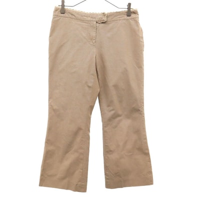 PS Paul Smith Woman ポールスミス ウィメンズ クロップドパンツ 40 ブラウン