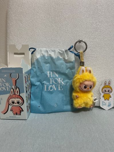 POP MART THE MONSTERS (LABUBU) Pin for Love Series-Vinyl Plush Pendant (N-Z) P