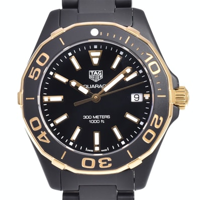 タグホイヤー TAG HEUER WAY1321 アクアレーサー 300m デイト クォーツ レディース 美品 箱・保証書付き C#147089
