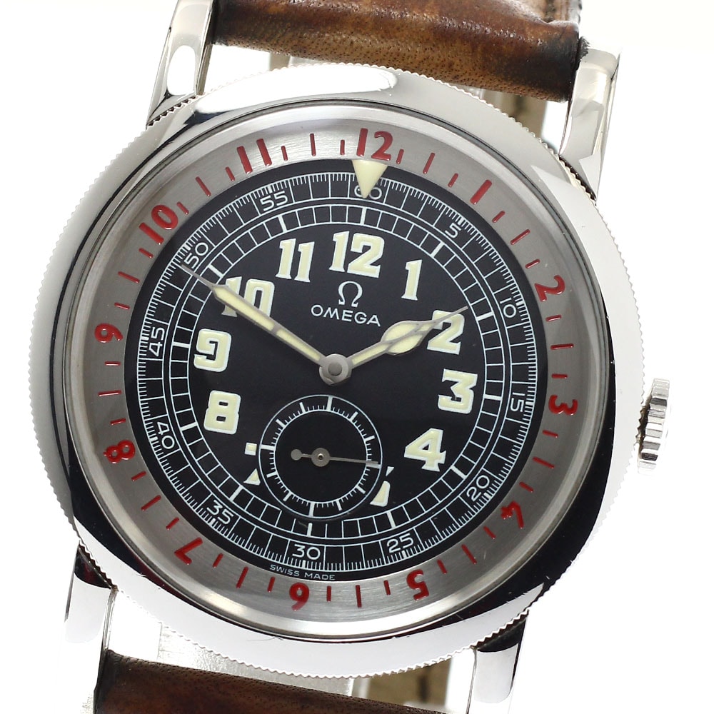 ☆良品 オメガ ミュージアムコレクション パイロットウォッチ メンズ 【中古】