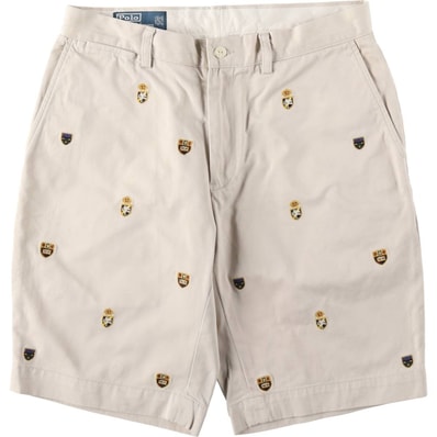 古着 ラルフローレン Ralph Lauren POLO by Ralph Lauren 総柄 チノショーツ ハーフパンツ メンズw34相当/eaa653489