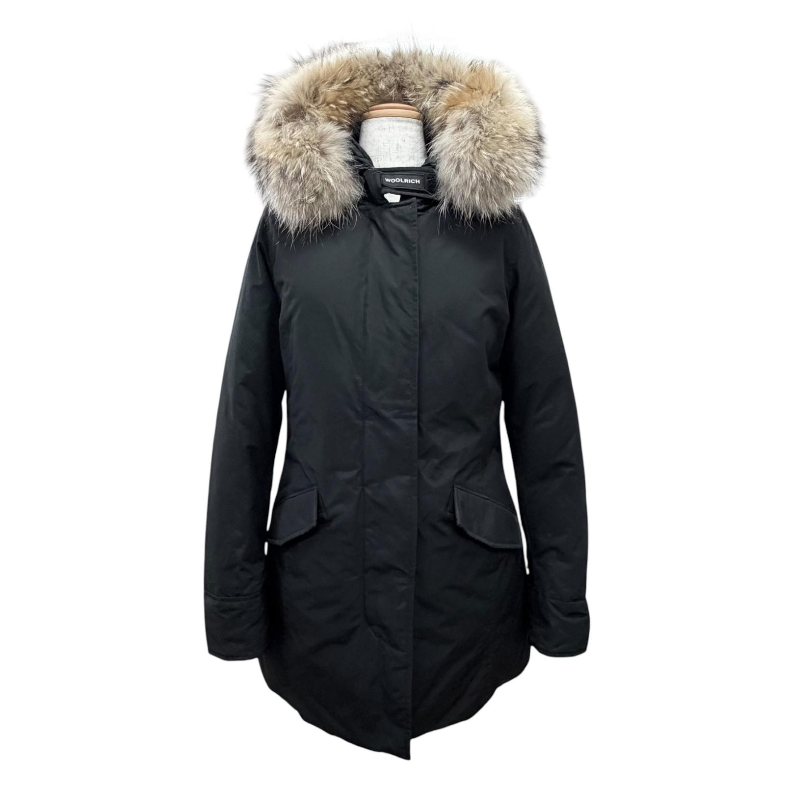 美品 ウールリッチ ダウンジャケット ARCTIC PARKA ブラック XS