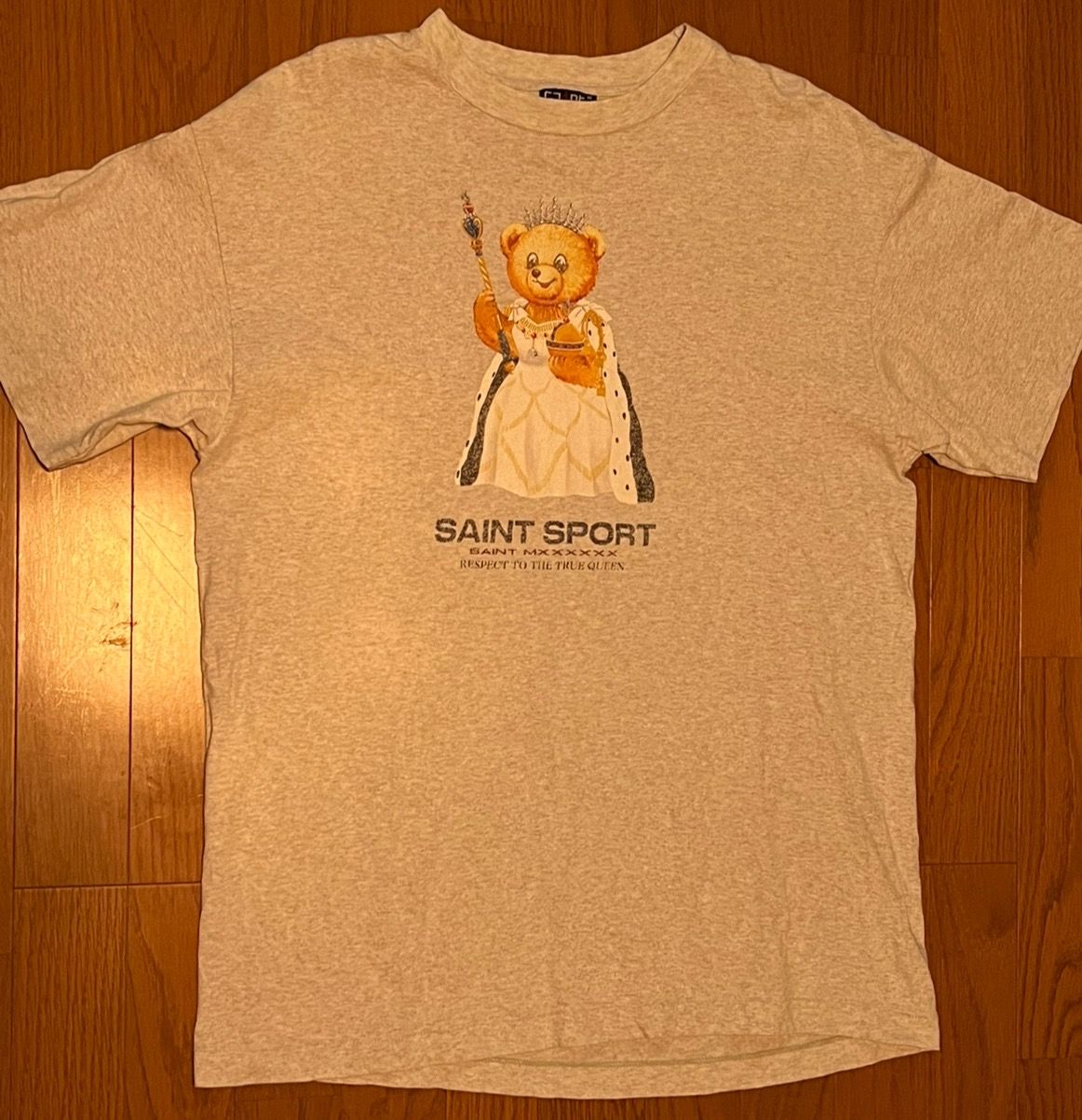 SAINT Mxxxxxx SS Tee_True Queen "Gray"