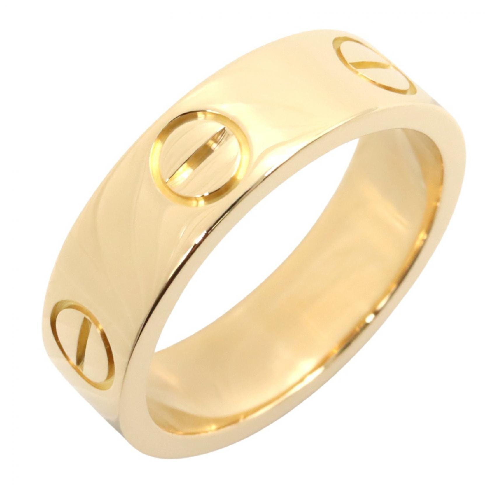 カルティエ CARTIER ラブリング リング・指輪 ジュエリー K18(イエローゴールド) レディース ゴールド系 B4084600 【中古】