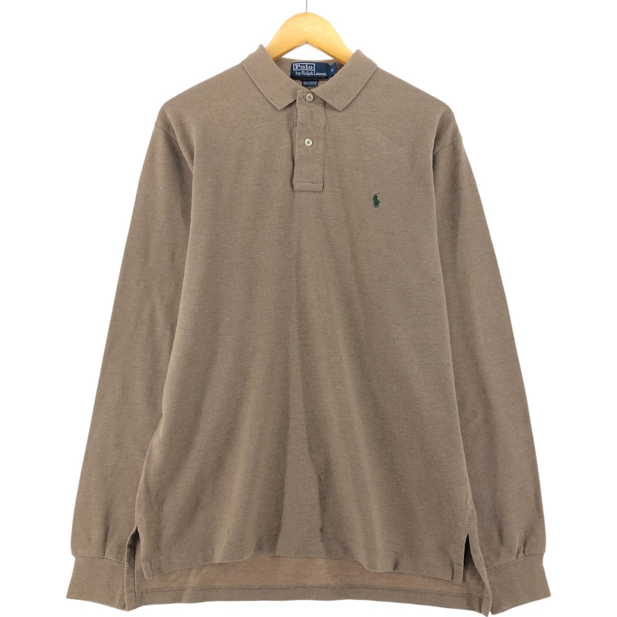古着 ラルフローレン Ralph Lauren POLO by Ralph Lauren 長袖 ポロシャツ メンズM相当/eaa528827