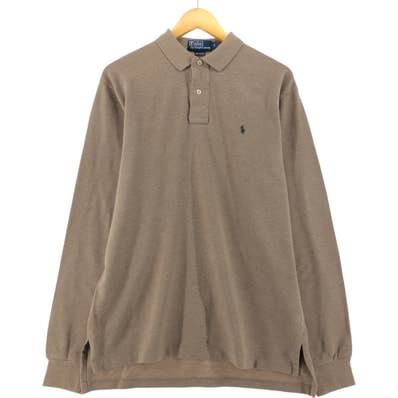 古着 ラルフローレン Ralph Lauren POLO by Ralph Lauren 長袖 ポロシャツ メンズM相当/eaa528827