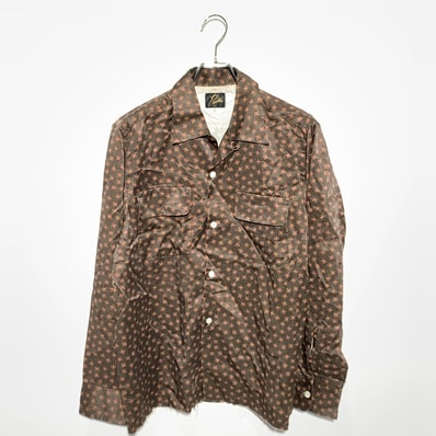Needles Cut-Off Bottom Classic Shirt - R/C Sateen