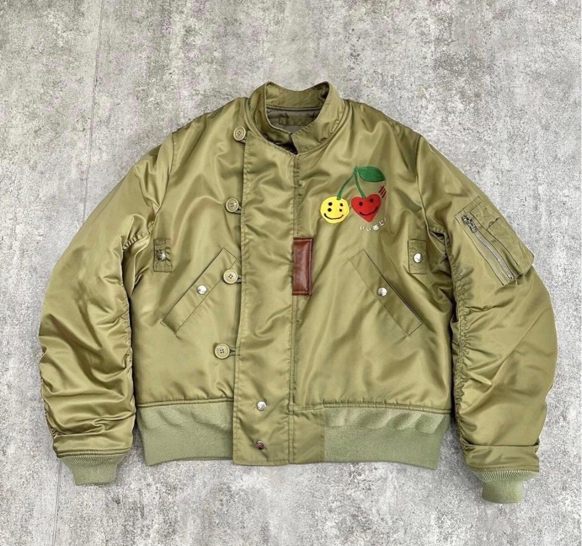 HUMAN MADE Cactus Plant Flea Market We're Good! Flight Jacket "Gold"