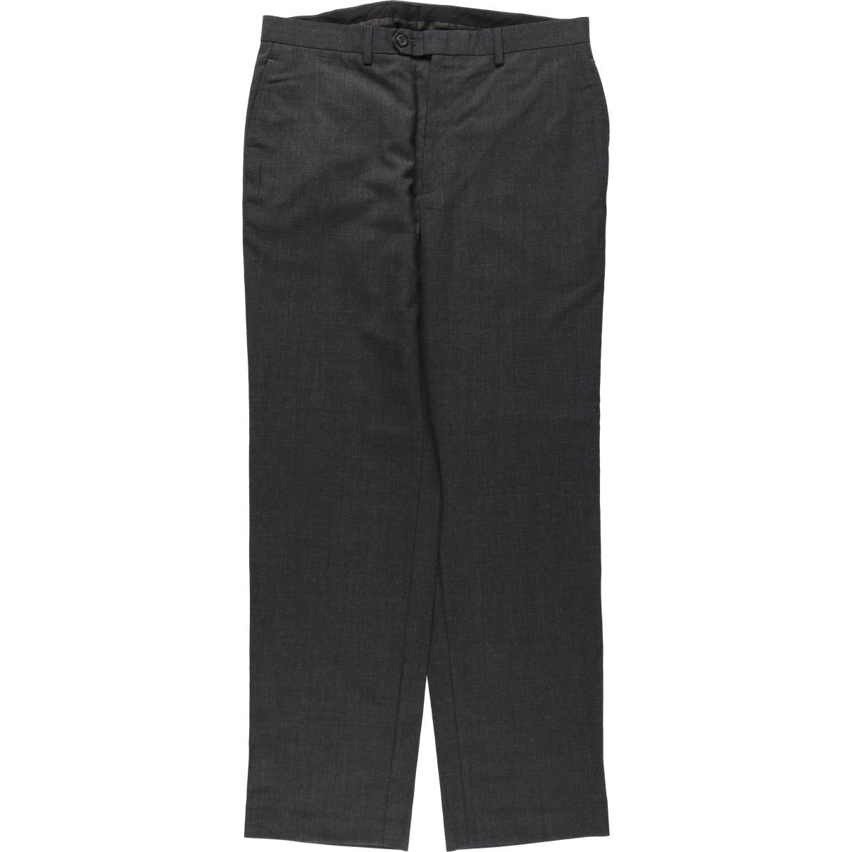 古着 ラルフローレン Ralph Lauren LAUREN ローレン ポリエステル×ウールパンツ スラックス メンズw35相当/eaa622322