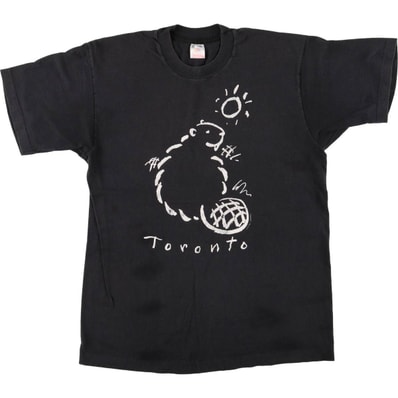 古着 90年代 フルーツオブザルーム FRUIT OF THE LOOM プリントTシャツ USA製 メンズL相当 ヴィンテージ/eaa588358