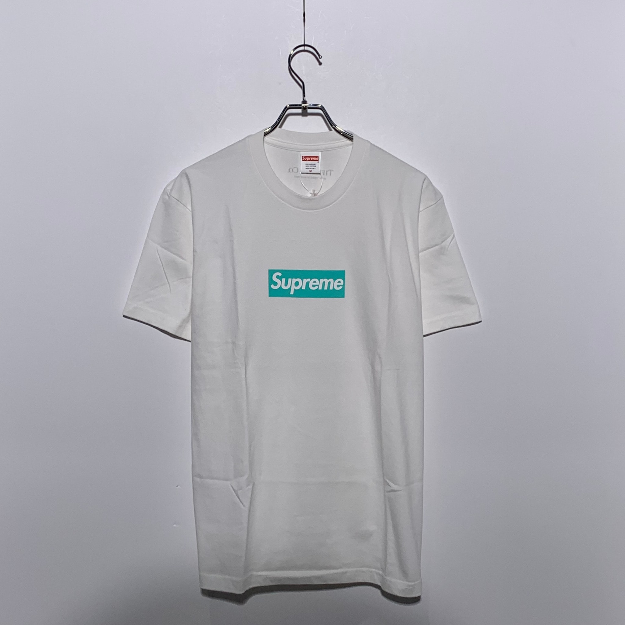 シュプリーム / ティファニー ボックス ロゴ Tシャツ 
