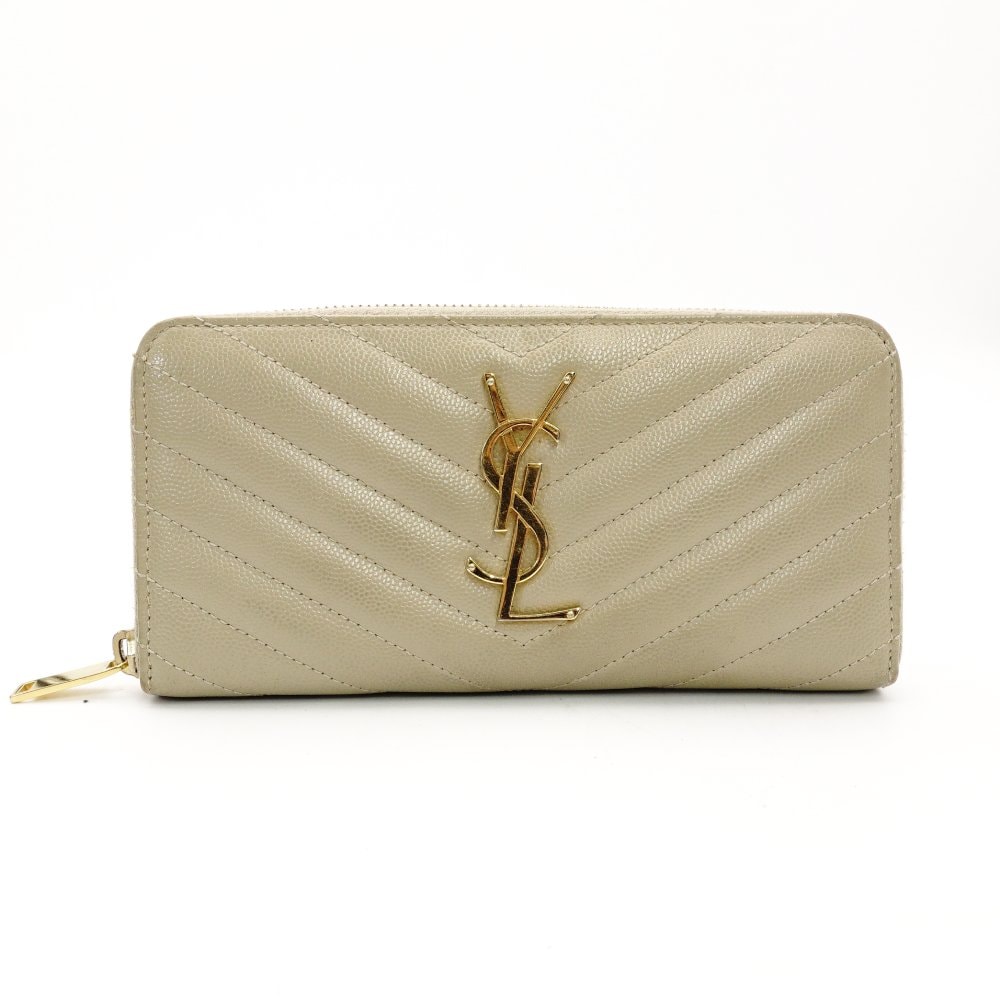 サンローラン カサンドラ長財布 レディース