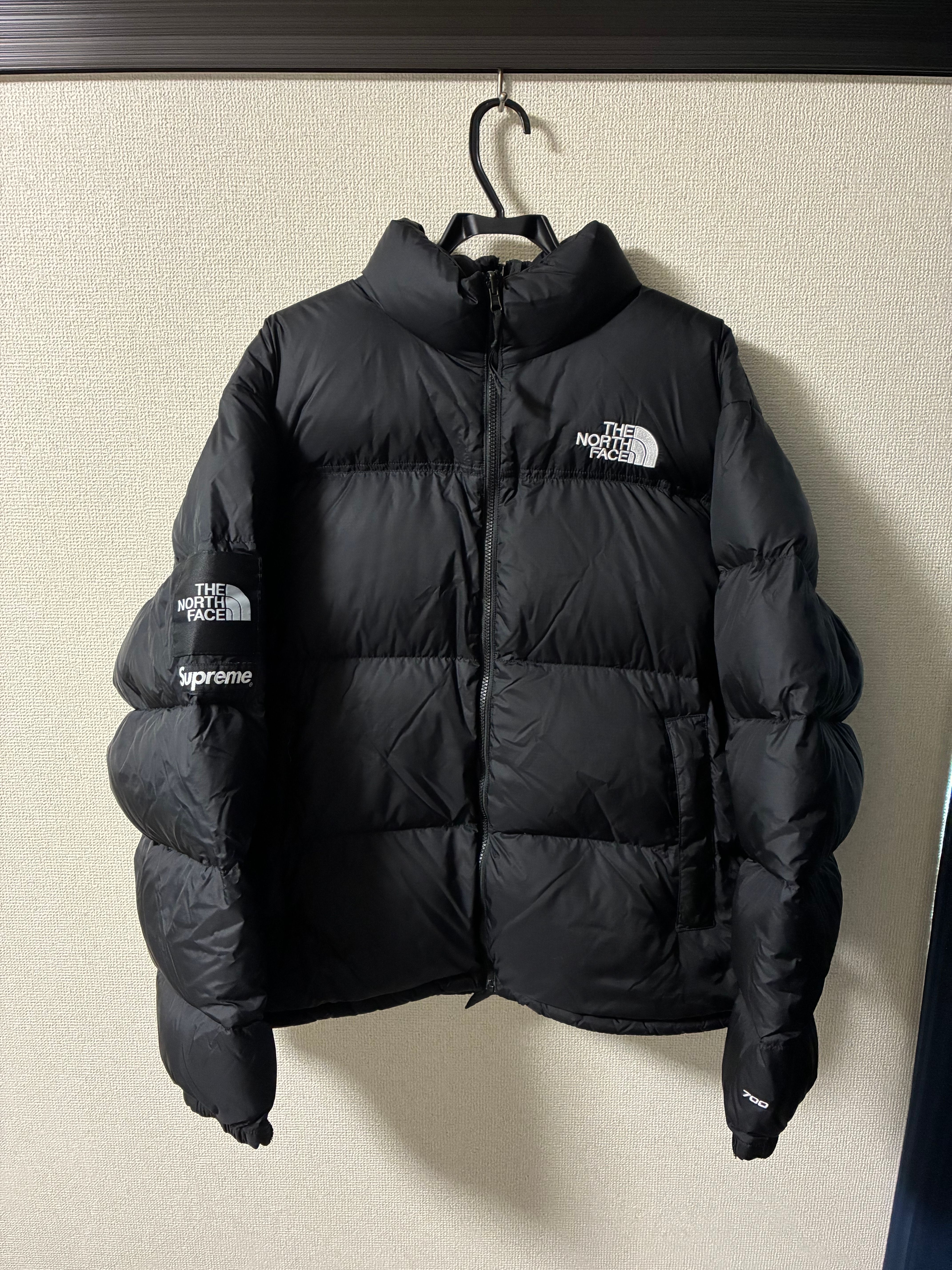 Supreme x The North Face Split Nuptse Jacket "Black" ND02400I / NF0A875F