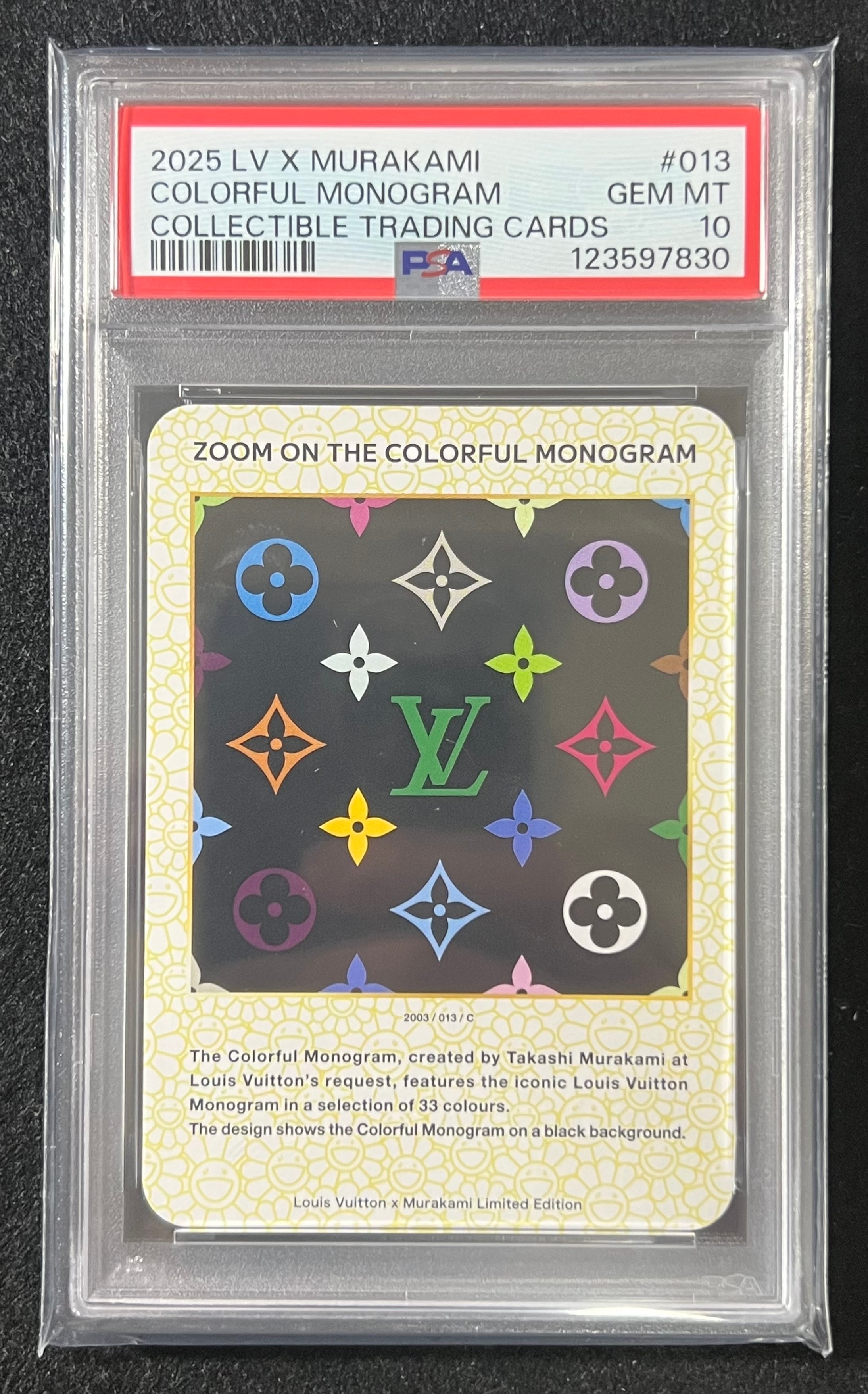 PSA10】ズームオン ザ カラフルモノグラム C [2003 / 013](ルイ