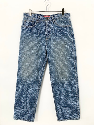 Supreme Fuck Stitch Loose Fit Jean "Blue"