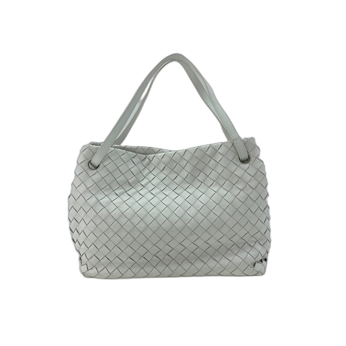 ボッテガヴェネタ BOTTEGAVENETA イントレチャート トートバッグ【中古】