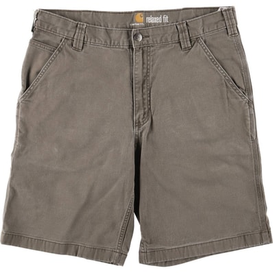 古着 カーハート Carhartt RELAXED FIT ダック地ペインターショーツ ショートパンツ メンズw34相当/eaa557983