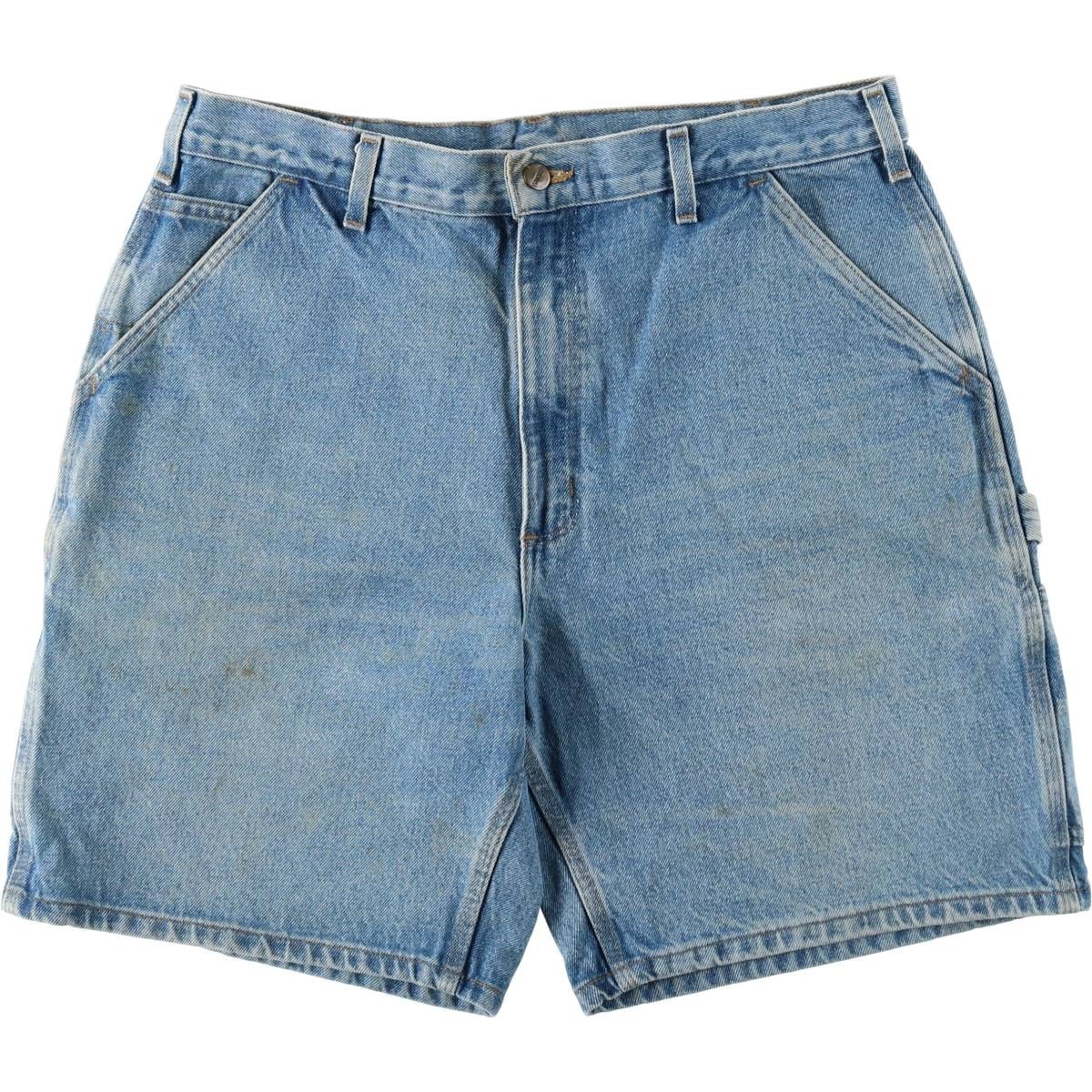 古着 カーハート Carhartt デニムペインターショーツ ショートパンツ メンズw36相当/eaa637094