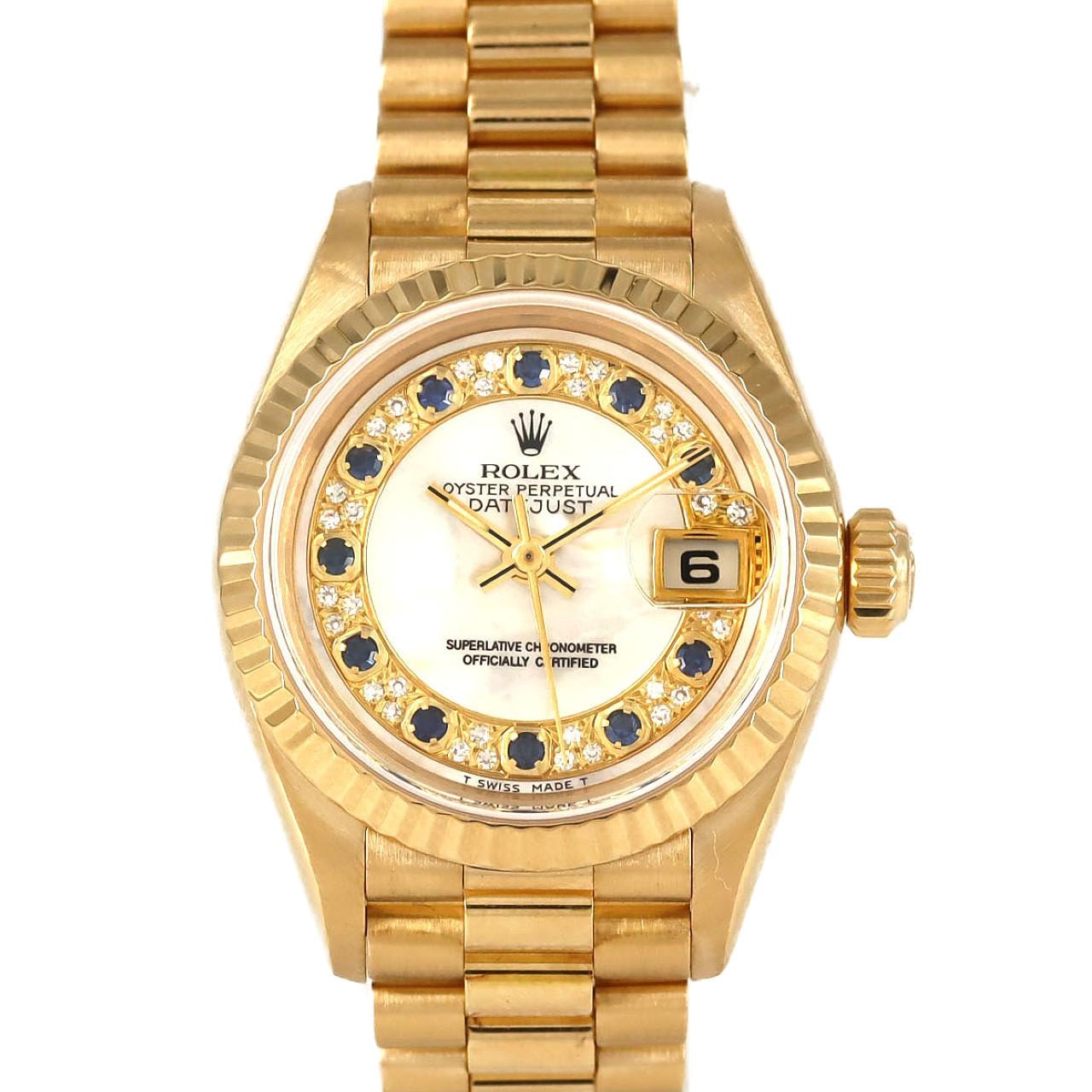 ロレックス デイトジャスト 69178NMS YG 自動巻 S番