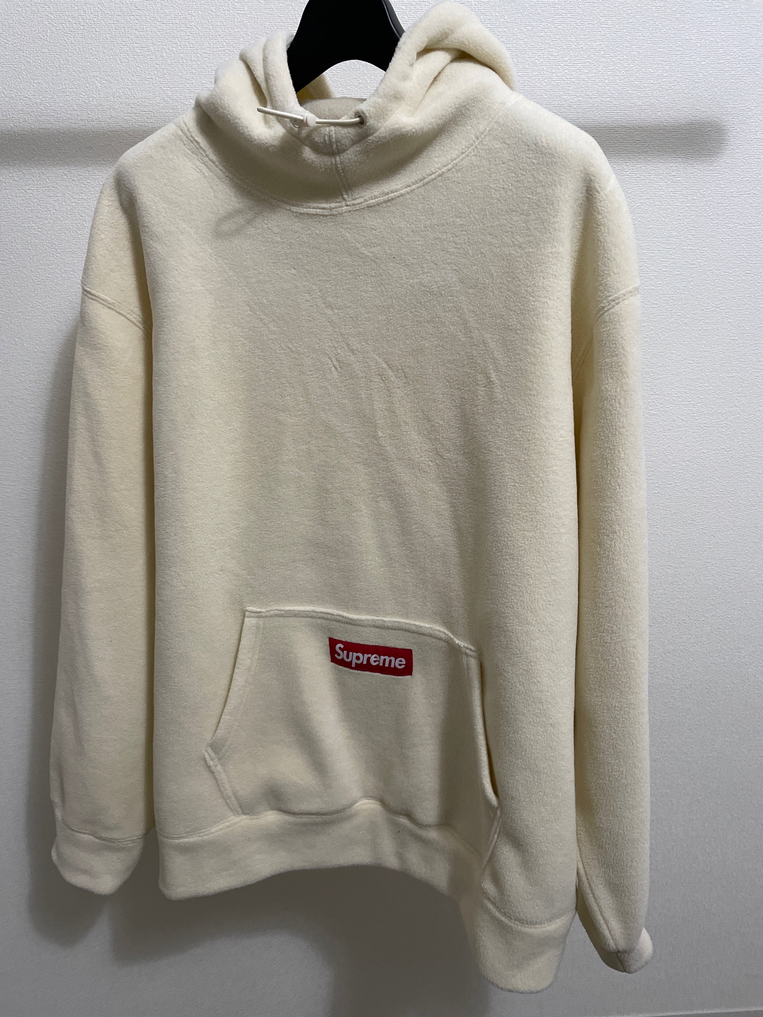 Supreme Polartec Hooded Sweatshirt "Natural"