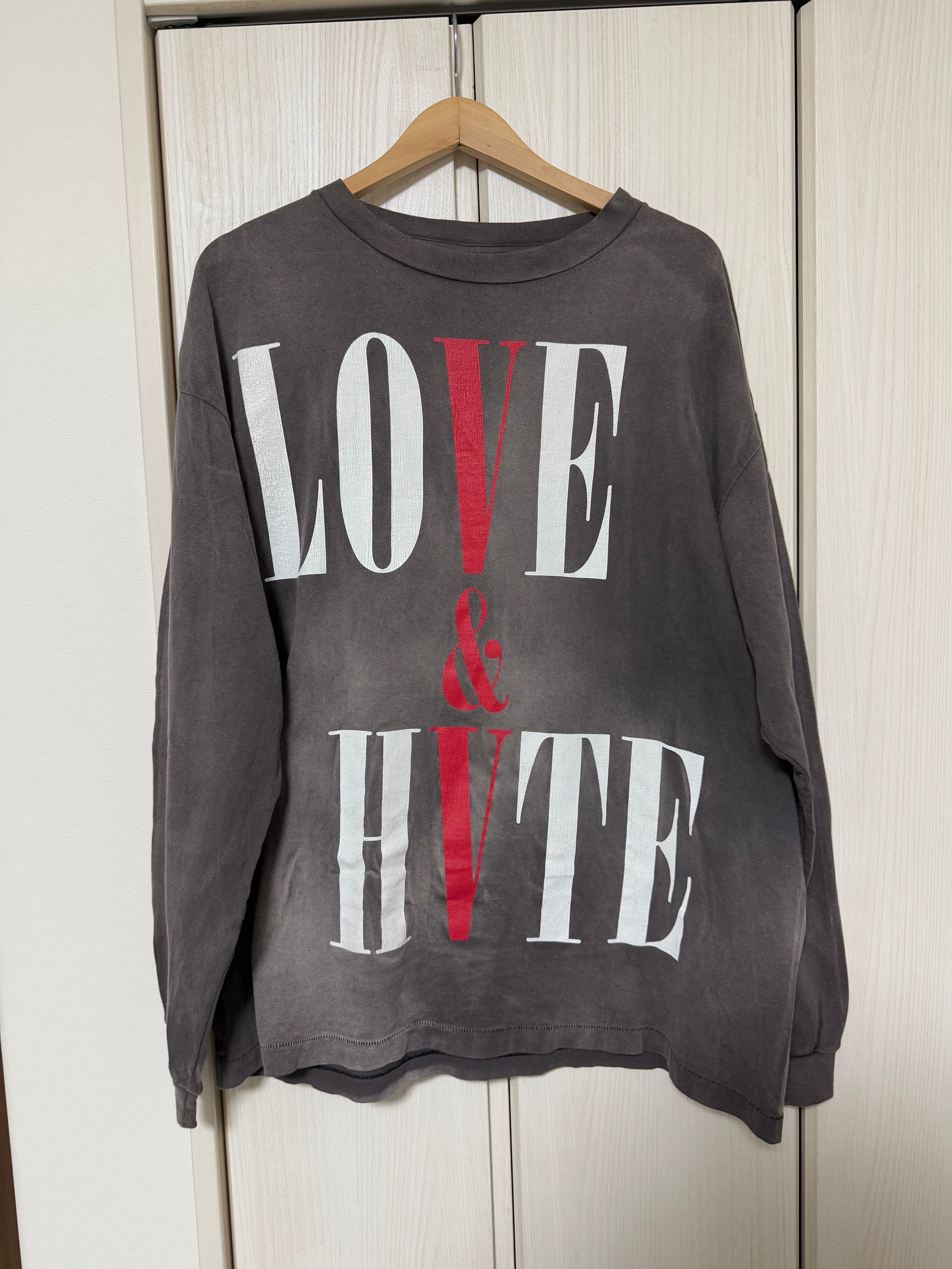 ©SAINT Mxxxxxx 22SS VLONE LS TEE "Black"