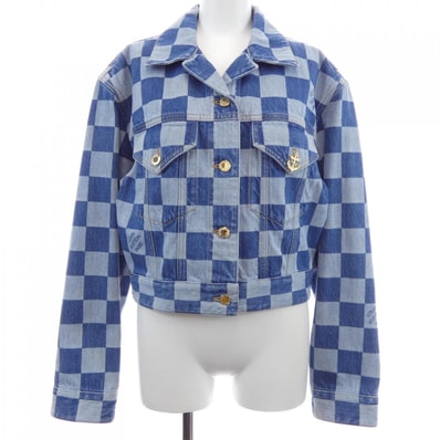 ルイヴィトン LOUIS VUITTON ダミエデニムジャケット FQJA59RXZ デニムジャケット