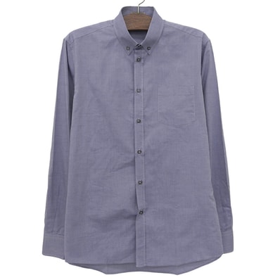 ボッテガヴェネタ 美品 コットン ボタンダウンシャツ トップス メンズ ブルー 41 308399 VZY51 41