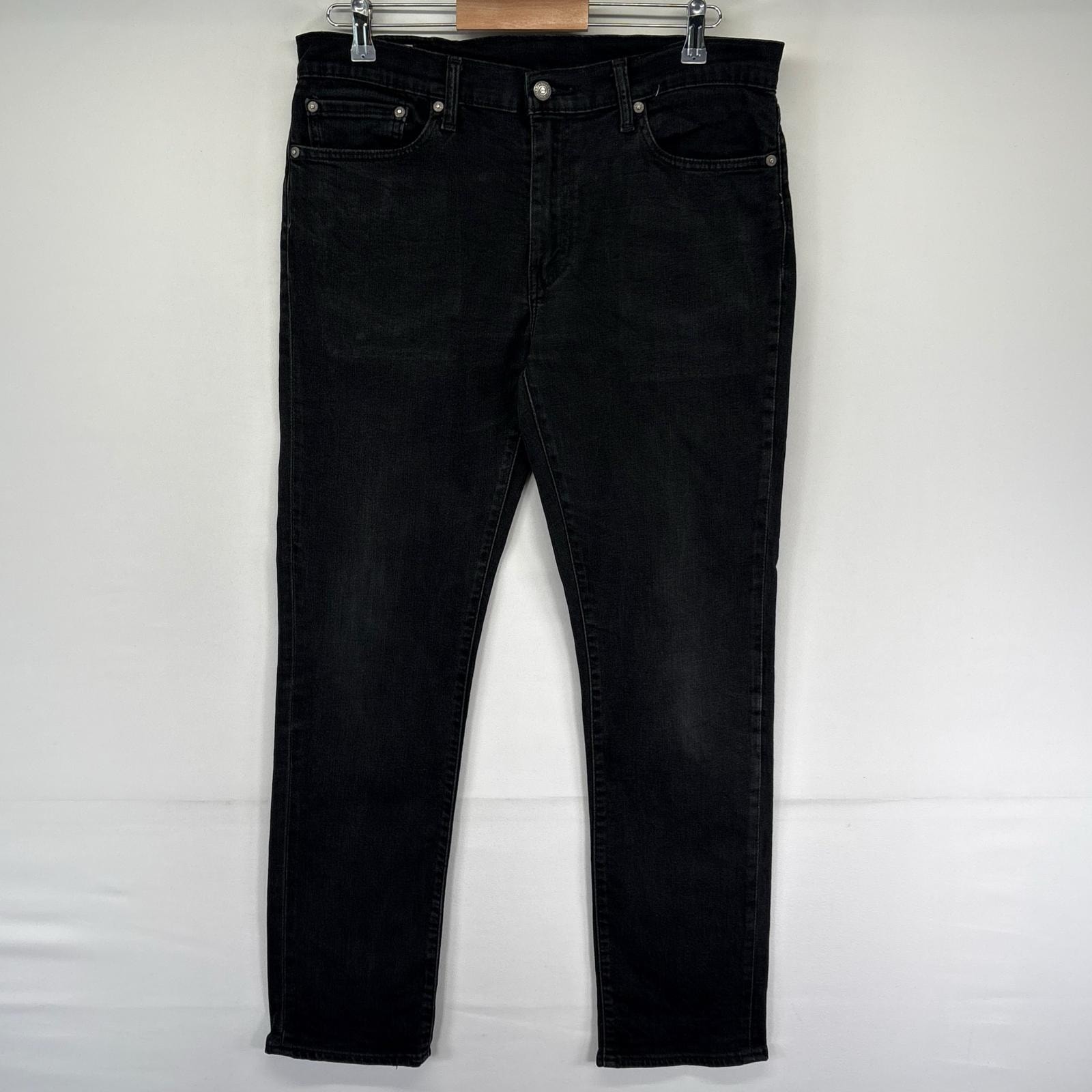 古着 リーバイス Levi's デニム パンツ Gパン スリムフィット 5ポケット ジップ ブラックデニム 511 w33 L32  ブラック系 メンズ