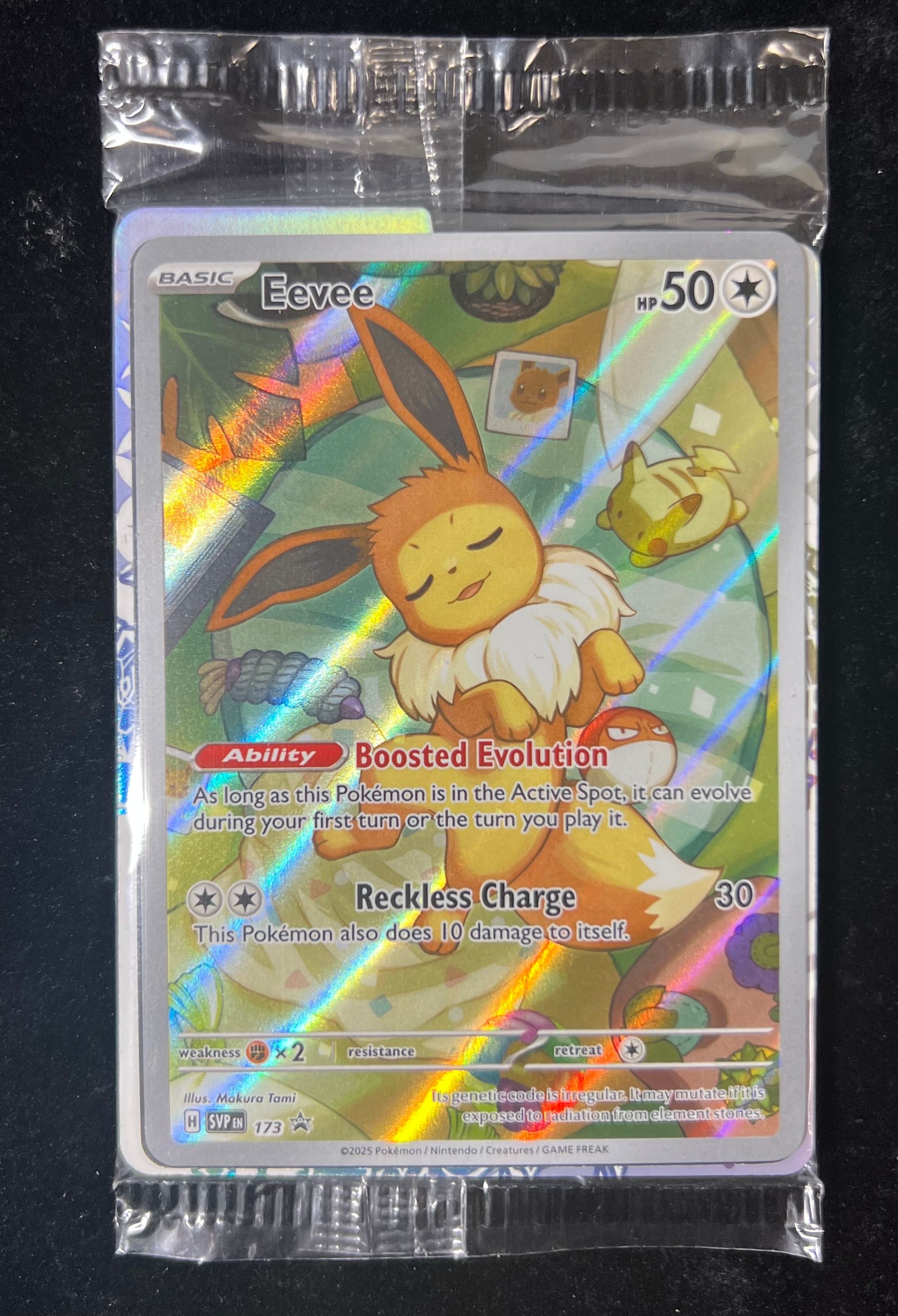 イーブイ P [SVP EN 173]【英語版】(スカーレット&バイオレット「プリズマティックエボリューションズ エリートトレーナボックス」)