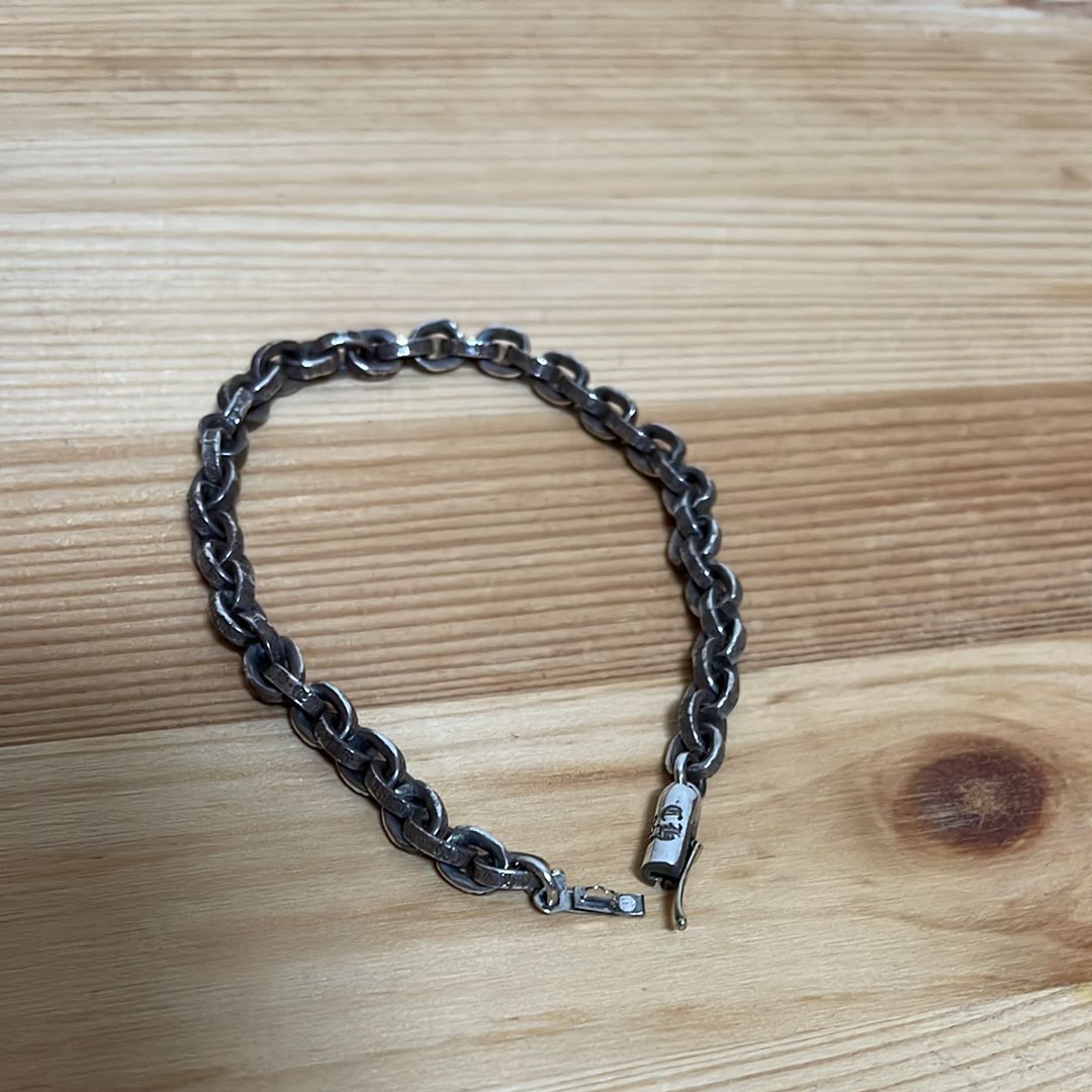 Chrome Hearts Paper Chain Bracelet "Silver"