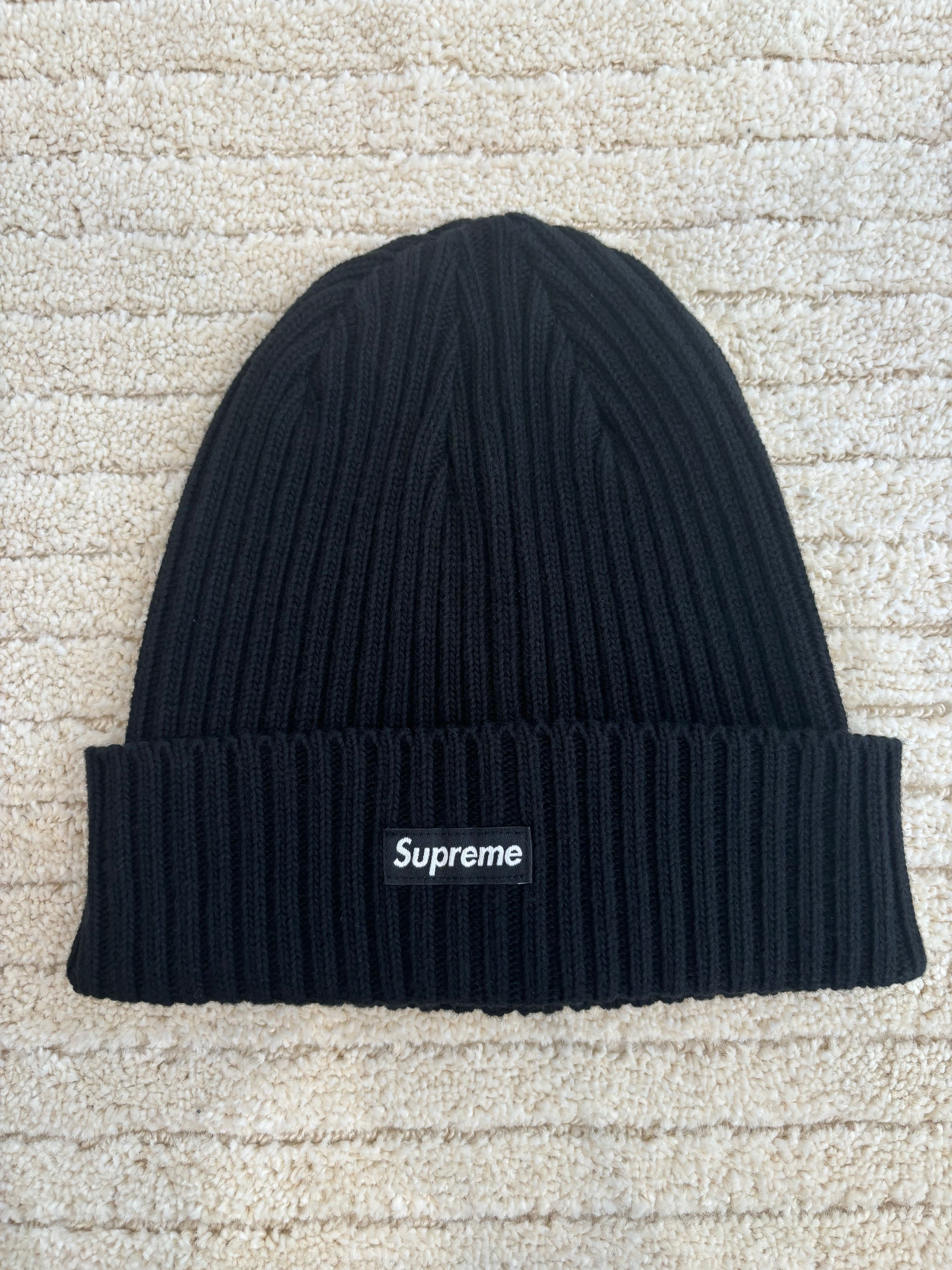 Supreme Overdyed Beanie "Black" (24SS)