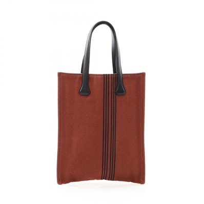 エルメス HERMES ポタモスカバスPM トートバッグ バッグ キャンバス ヴォースイフト ヴォースイフト レディース ブラウン系 / ブラック系 【中古】