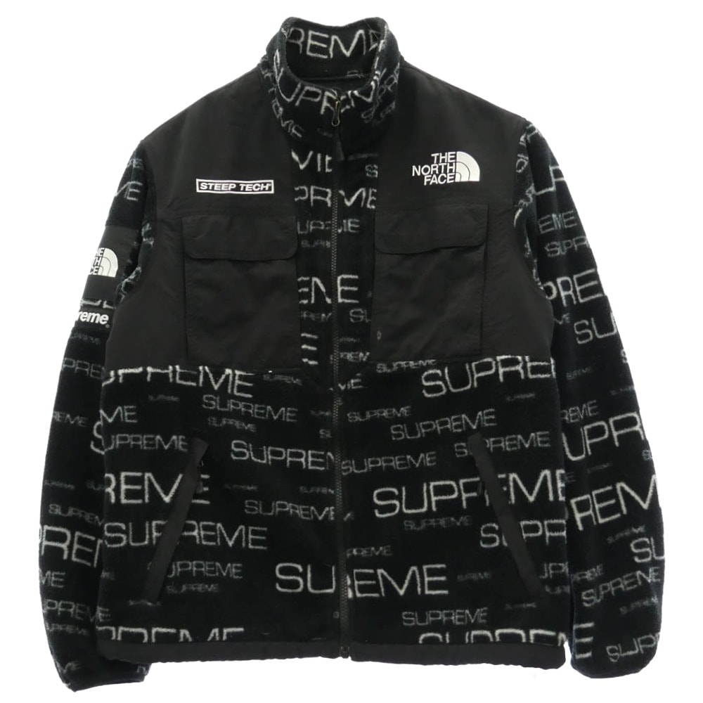 Supreme x The North Face Steep Tech Fleece Jacket "Black"