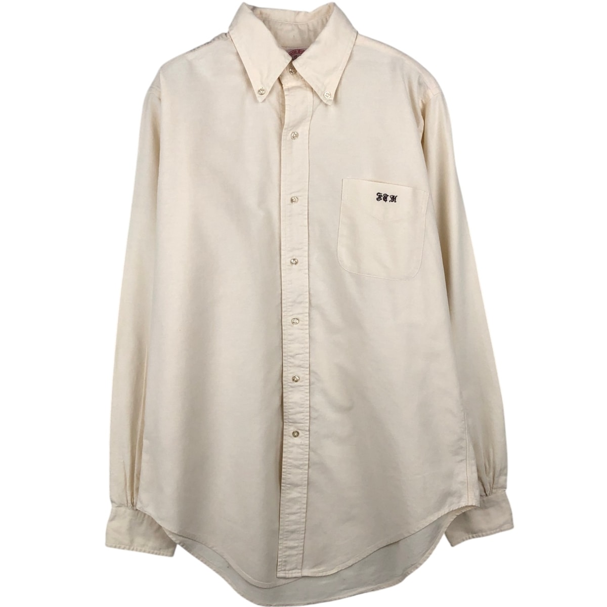 古着 ブルックスブラザーズ Brooks Brothers Est.1818 長袖 ボタンダウンシャツ USA製 メンズM相当/eaa647052