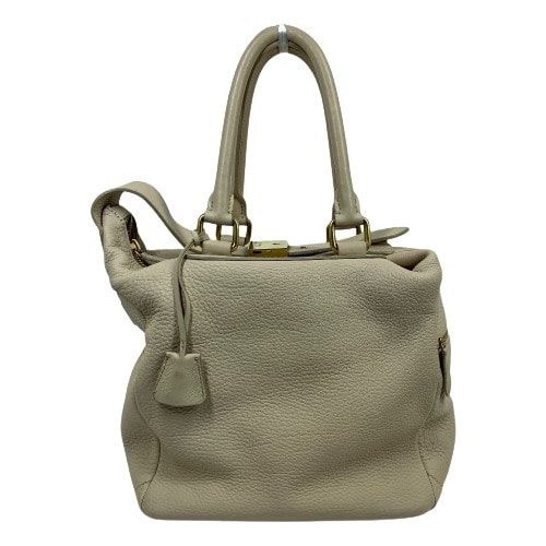 セリーヌ CELINE ミニボストン 旧ロゴ カバン ハンドバッグ レザー ベージュ