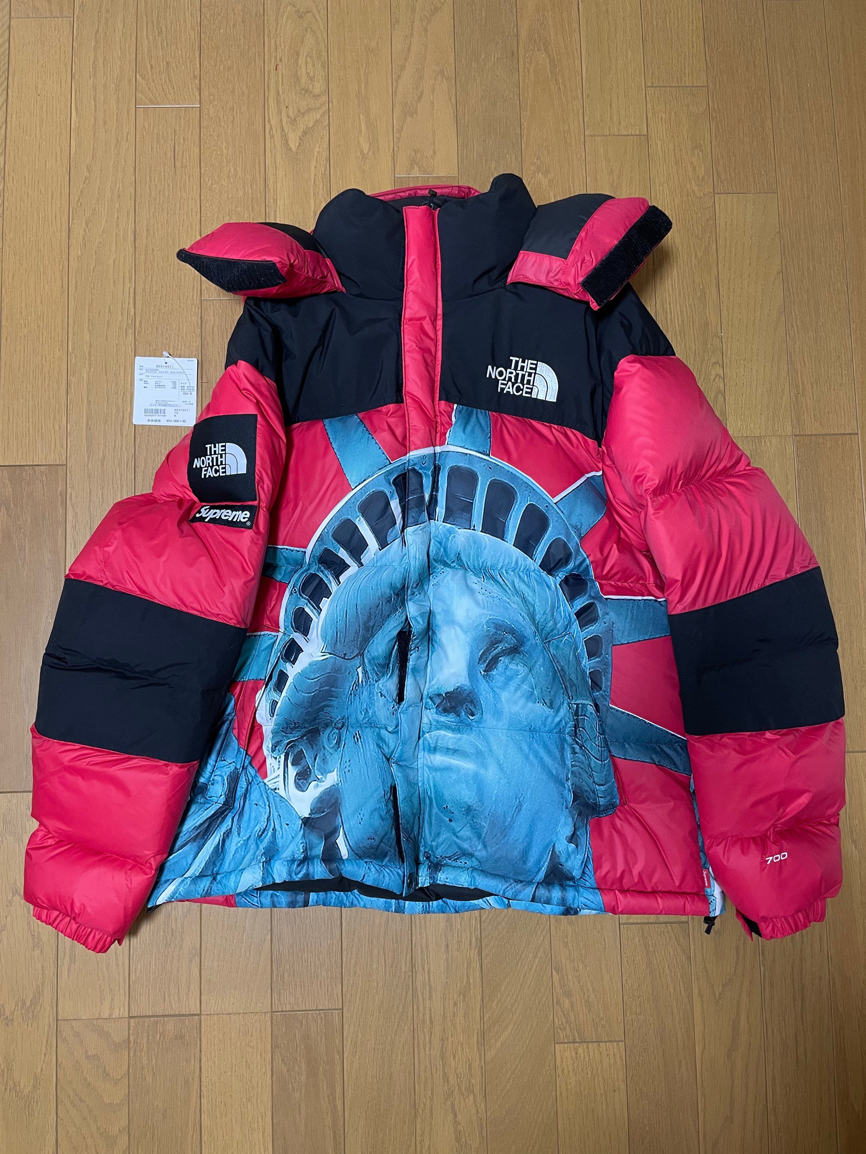 Supreme x The North Face Statue of Liberty Baltoro Jacket "Red"