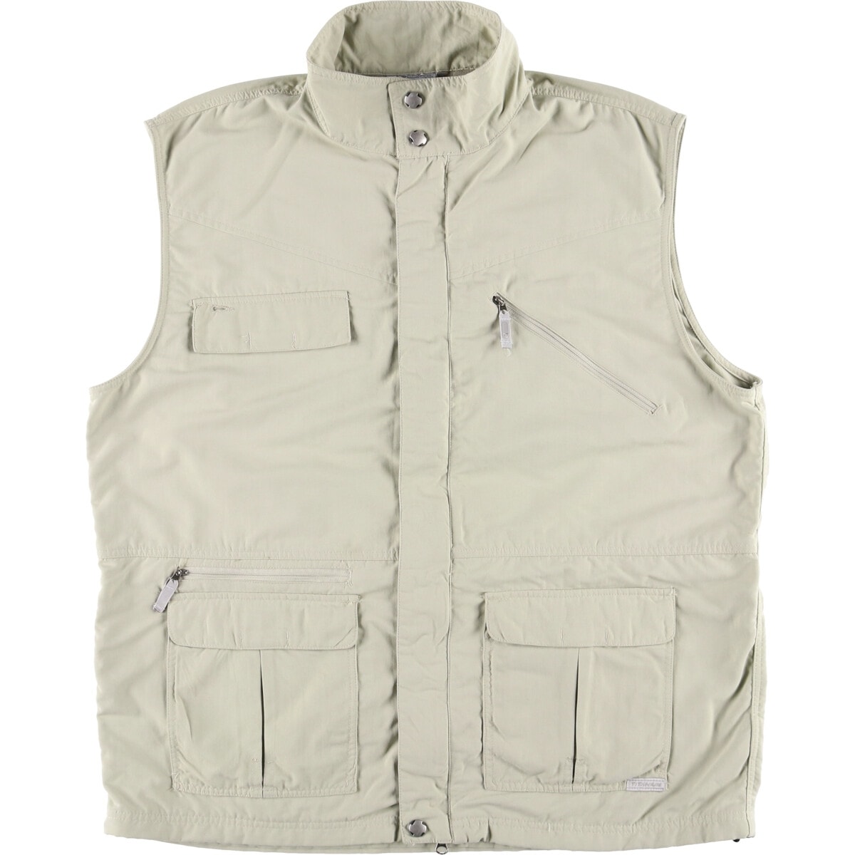 古着 コロンビア Columbia TITANIUM スタンドカラー フィッシングベスト メンズXL相当/eaa570596