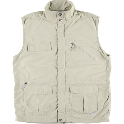 古着 コロンビア Columbia TITANIUM スタンドカラー フィッシングベスト メンズXL相当/eaa570596