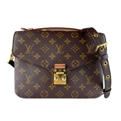 ルイ ヴィトン LOUIS VUITTON ショルダーバッグ モノグラム ポシェット メティスMM モノグラムキャンバス ブラウン レディース M44875【中古】 z10559
