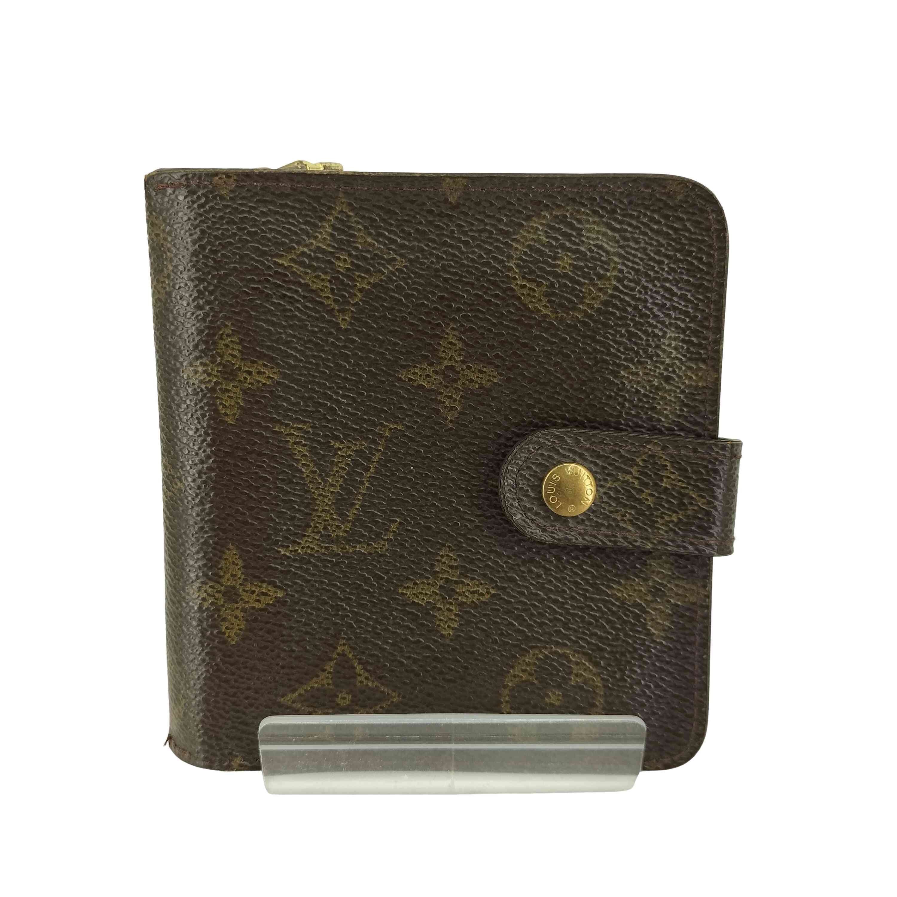 モノグラム コンパクトジップ 二つ折り財布【1142366295726】