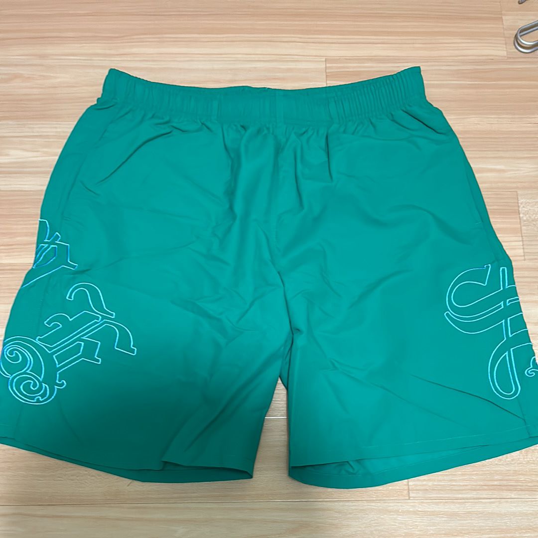 Supreme Old English Nylon Short "Green"